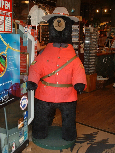 Canadian Mountie Bear